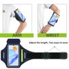 HAISSKY Ritszak Hardlopen Sport Armband Voor iPhone 17 16 15 Pro Max 14 Plus 13 Mannen Vrouwen Outdoor Touchscreen Riem Armtassen