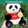 Entzückendes Champion Panda Plüschtier Realistisches Kuscheltier Weicher Plüsch 30cm