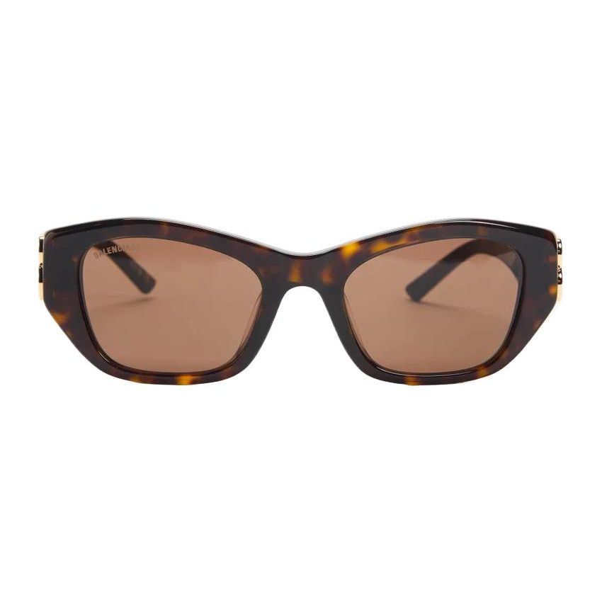 Balenciaga Logo Design Irregular Shape Sunglasses Women Sunglasses Tortoiseshell BB0311SK002