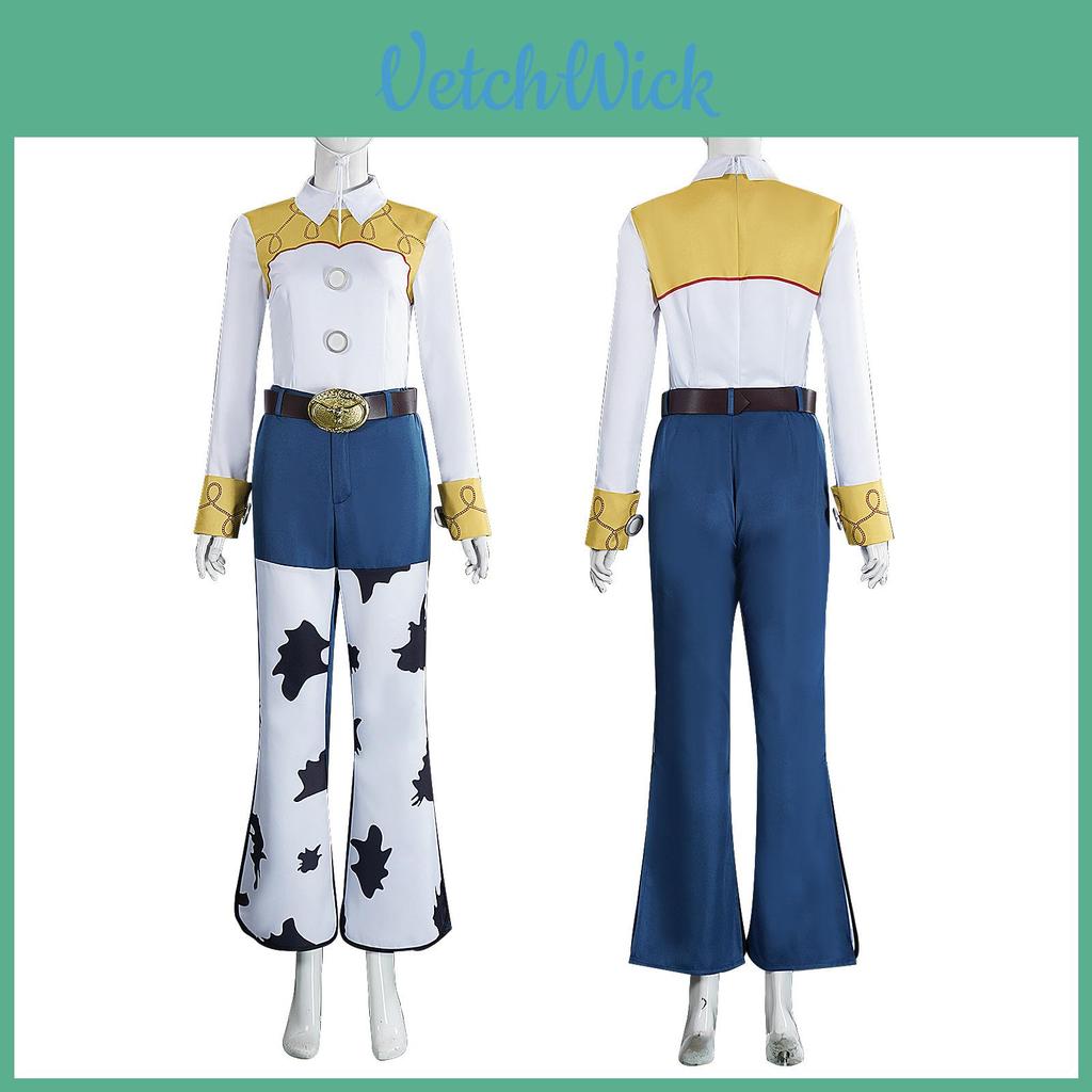 Toy Story Jessie Cosplay Costume With Polyester Fabric For Anime Role Play Enthusiasts