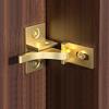 Bird Shaped Buckle Door Window Hooks Gate Brass Copper Spring Latch Lock Cabinet Elbow Buckle Low Noise Home Hardware