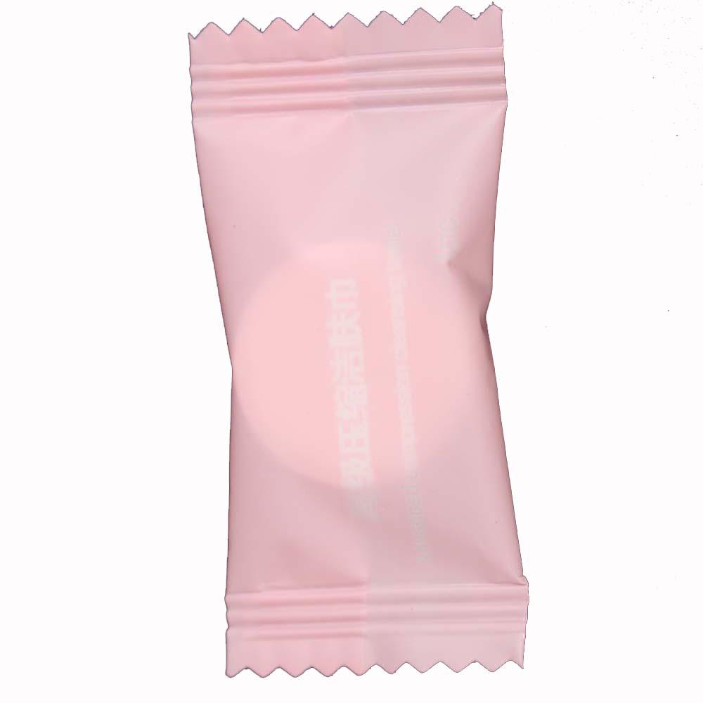 Compressed Disposable Candy Towel - 100% Cotton Travel Facial Washcloth, Portable Beauty Cleansing Towel (Small Square)