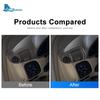 Real Soft Carbon Fiber Car Air Outlet Panel Trim Sticker Interior Accessories For Mercedes Benz C Class W203 2005 2006 2007