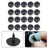 20MM Car Roof Liner Rivets Black Headliner Pins Plastic