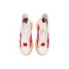 Li Ning We I Boot Paris Fashion Week Comfortable Versatile Non-Slip Lightweight High-Top Dad Shoes Men sneaker White Red AGCP317-1