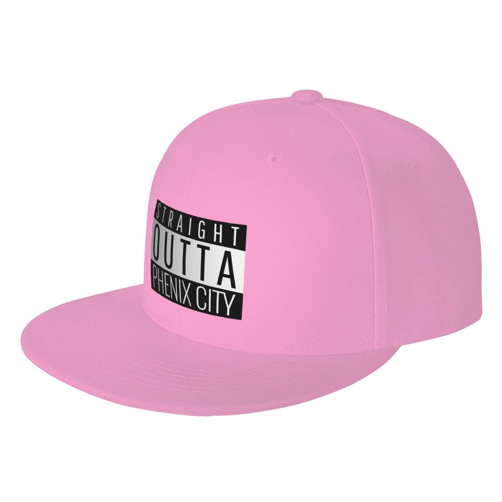 Fashion Straight Outta Phenix City Flat Brim Sun Hat Lazy Style Sun Visor Ladies