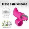 Silicone Charging Bullet Finger Vibrator Vibrating Spear Female Appliance Masturbation Device Sex Toy Supplies