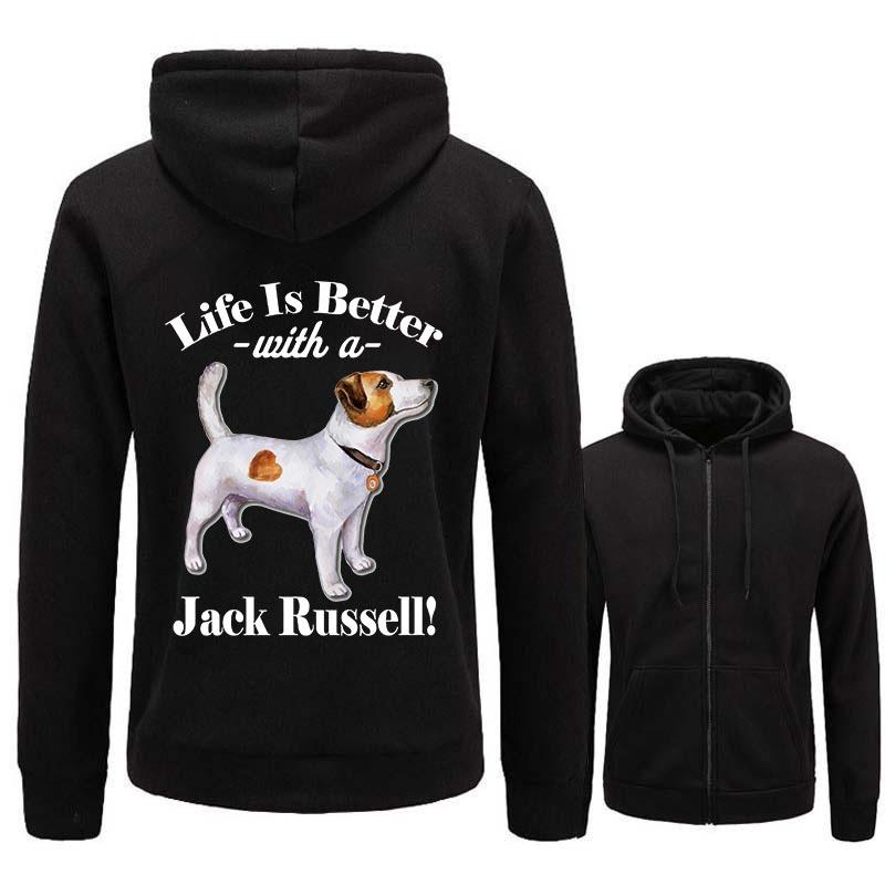 

Плюс размер собаки с принтом куртка с капюшоном на молнии мужская мода с капюшоном свободная мужская одежда