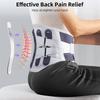 Durable And Safe Lower Back Brace For Back Pain Relief Breathable Lower Back Support For Women Men Adjustable Lumbar Support Belt With 7 Stays