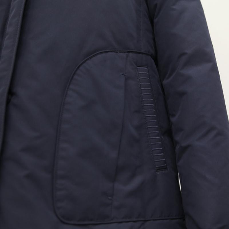 Shiz Madam Women Duck Down Half Jacket With Fox Fur J31752