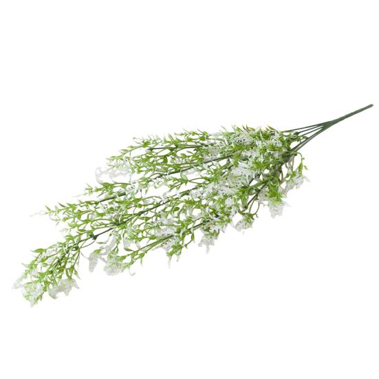 Hanging Artificial Flower UV Resistant Fake Flower Wedding Party Indoor Outdoor Garden Wall Hanging Faux Plants Decoration