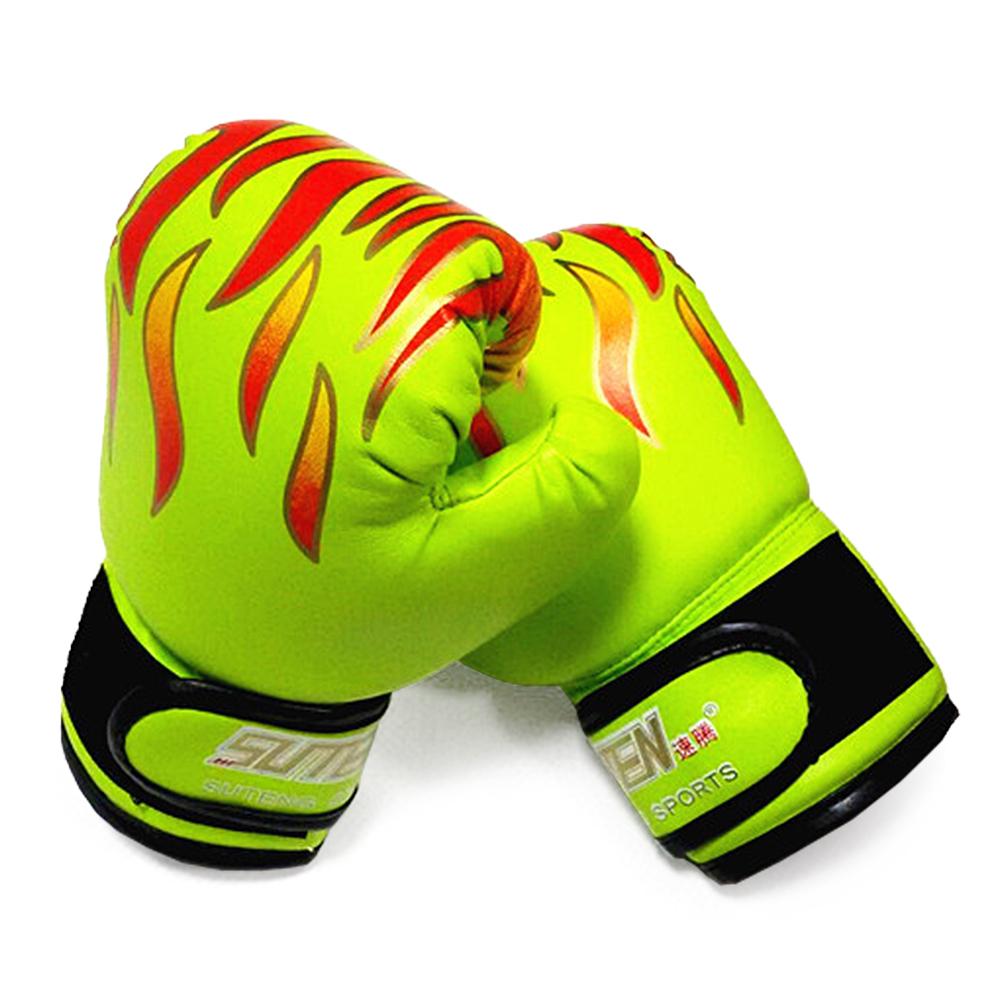Children Boxing Gloves Kids Kick Boxing Training Gloves Youth Muay Thai Punching Bag Mitts Boxing Practice Equipment