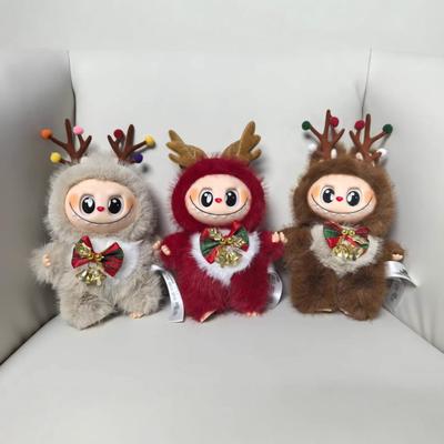 Weihnachten Plüschpuppe Schlüsselanhänger Anhänger Paar Auto Tasche Anhänger Puppe