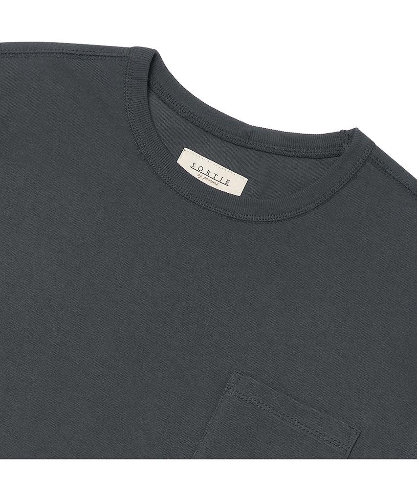 Solti 3N605 Poket T-Shirts (Charcoal)