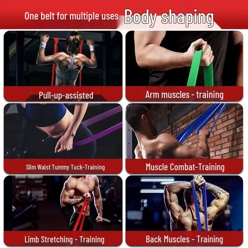 TPE Latex Elastic Pull-Up Fitness Band