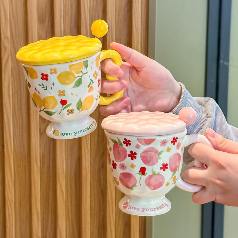 Send Girls Birthday Gifts, Ceramic Mugs, Souvenirs, High-value Couples Drinking Cups, Girlfriends Practical Gift Boxes