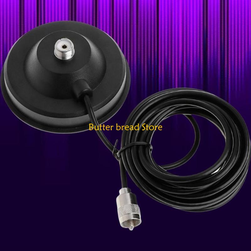 W89C 9cm Magnets & 5M Feeders Cable Walkies Talkies Accessories PL259 Antennas Base For Car Mobile Radio