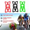 Motorcycle Bike Elastic Silicone Phone Holder X Web Grip Phone Mount Band Elastic Rubber Cycling Navigation Phone Fixed Strap