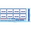 Tieman Mudflap and Trailer Decals - 1/14 - Water Decal