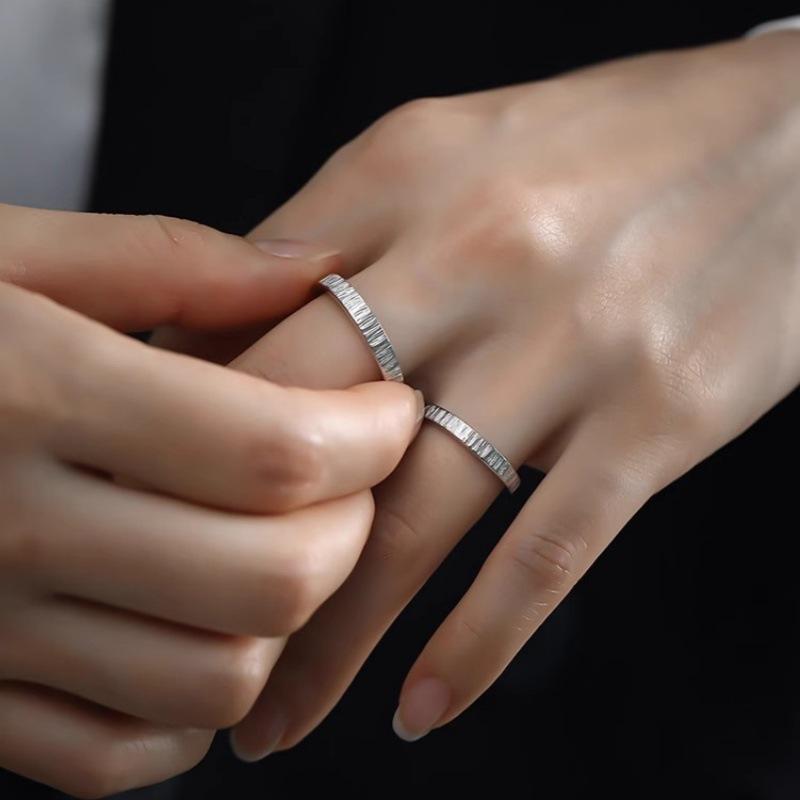 Fashion Niche Minimalist Ring Men s