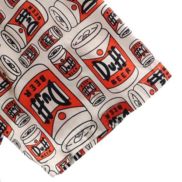 XLARGE Overall handle Short sleeve Open collar shirt M Gray Open collar Men's Used