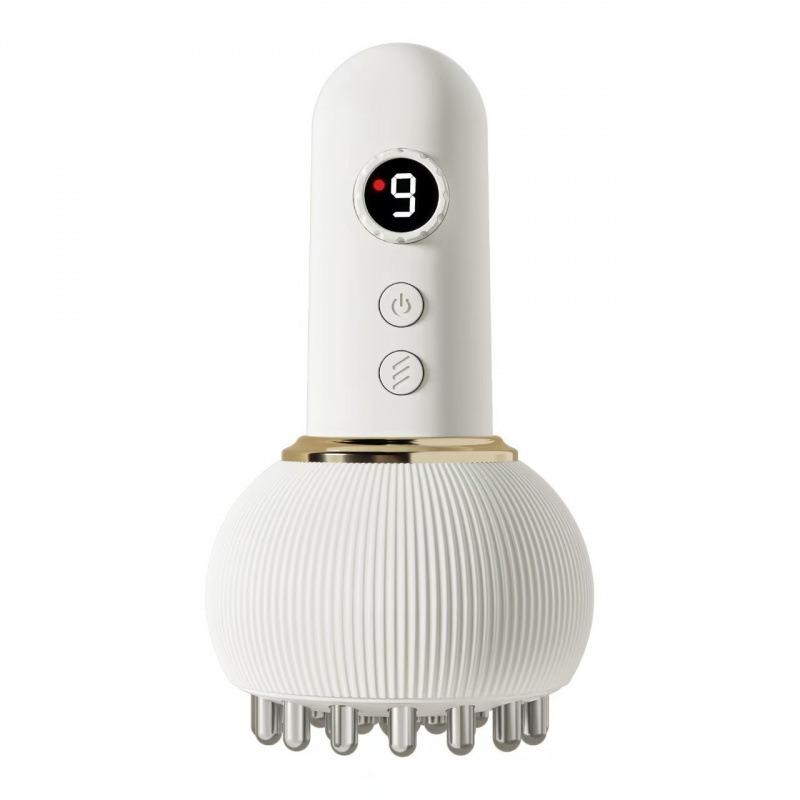 Electric Meridian Brush - Shoulder and Neck Full Body Scratching Instrument - Universal Massage and Cupping Tool