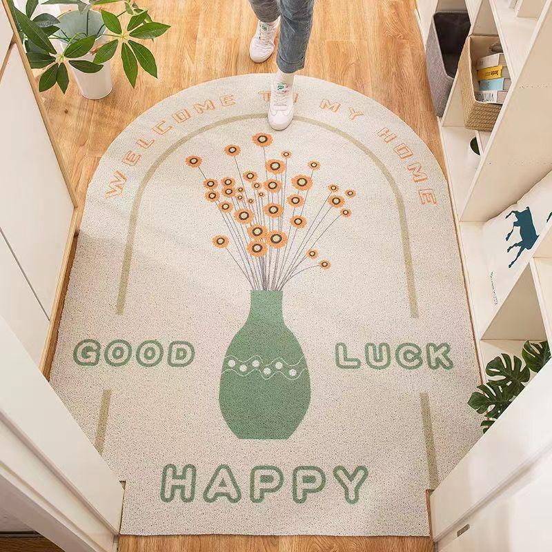 Entrance Doormat Bedroom Bath Living Room Mat Hallway Corridor Entrance Rug Non-Slip Mat Carpet