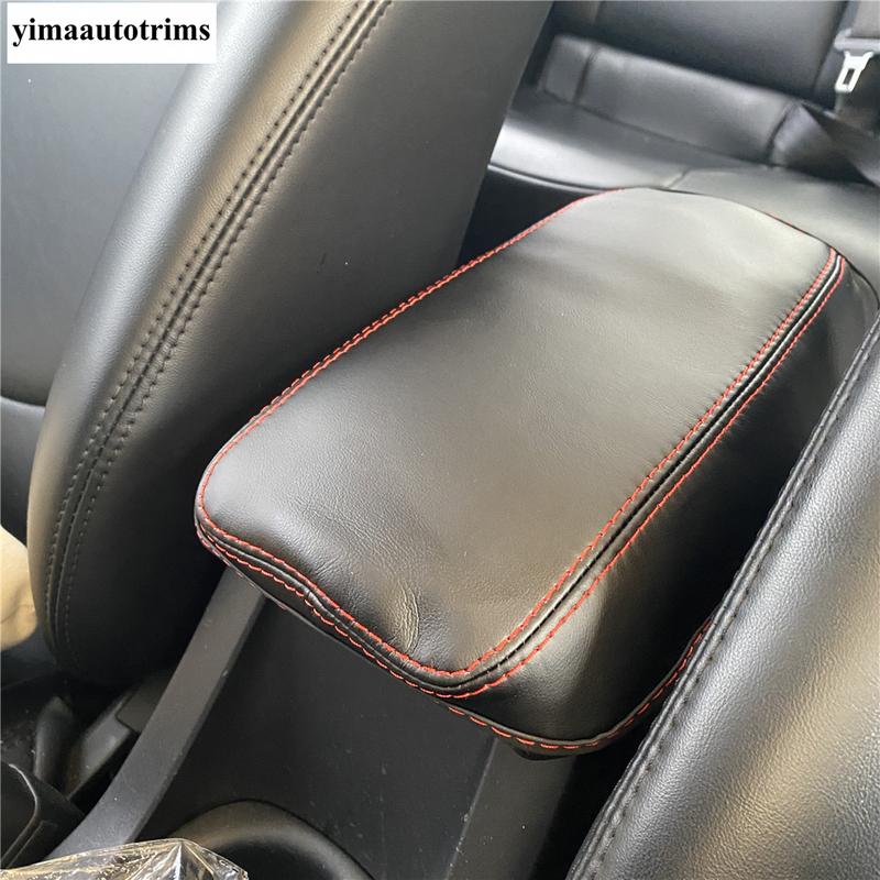 Central Console Armrest Storage Box Pad Mat PU Leather Protection Cover Interior Accessories For Toyota Corolla E210 - 2025