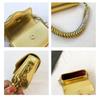 IELGY Women's Retro Bag, Textured Small Square Bag, Fashionable Shoulder Messenger Mobile Phone Bag.