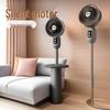 Yangzi 3-Speed Quiet Air Circulator: Remote-Controlled Table/Stand Fan for Home