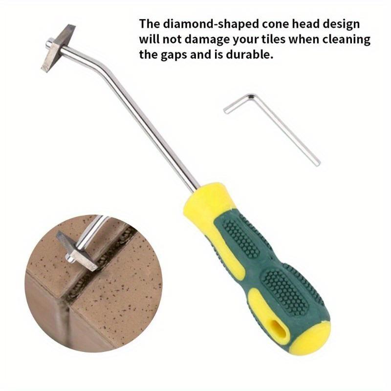 Ceramic Tile Grout Remover Tungsten Steel Tile Gap Cleaner Drill Bit for Floor Wall Seam Cement Cleaning Hand Tool