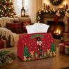 1pc Classic European Art Tissue Box | Multi-functional Christmas Napkin Box, Available Suitable for Home, Christmas Car Decoration Nutcracker Guard Pi