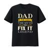 Mr Fix It Dad S Fathers Day Handy Man T Shirt Vintage Washed Soft Top For Everyday Wear Stretched Versatile Comfortable