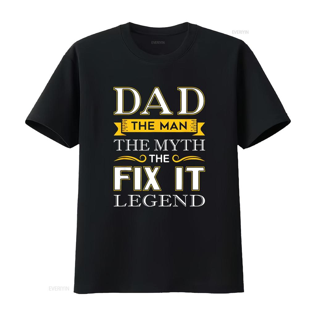 Mr Fix It Dad S Fathers Day Handy Man T Shirt Vintage Washed Soft Top For Everyday Wear Stretched Versatile Comfortable