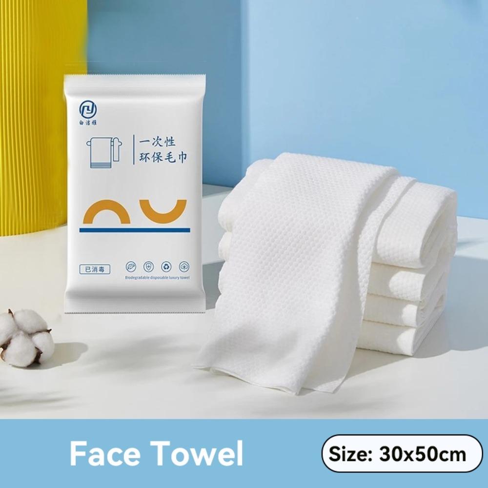 Hot Portable Disposable Towel Individual Packaged Absorbent Bath Towel Soft Cotton Face Towel Travel