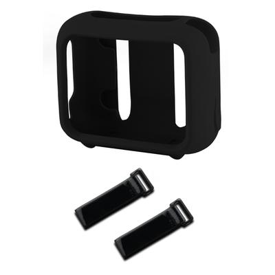 Silicone Case Portable Speaker Case with Speaker Mount Strap Carrying Case Shockproof Speaker Cover for JBL Go 4 BT Speaker