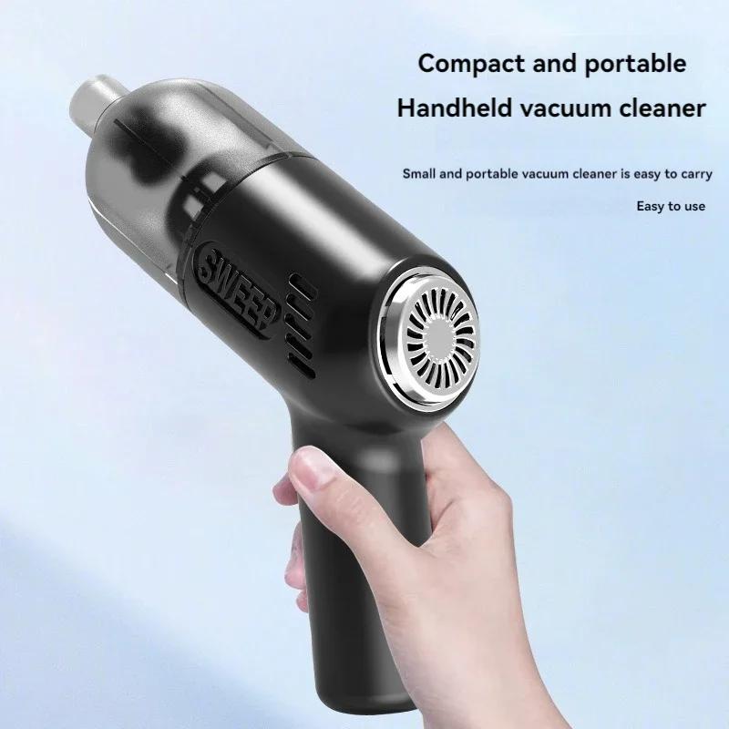 New Handheld Cordless Vacuum Cleaner Home Car High Power Powerful Vacuum Cleaner Computer Keyboard Desktop Cleaning Machine