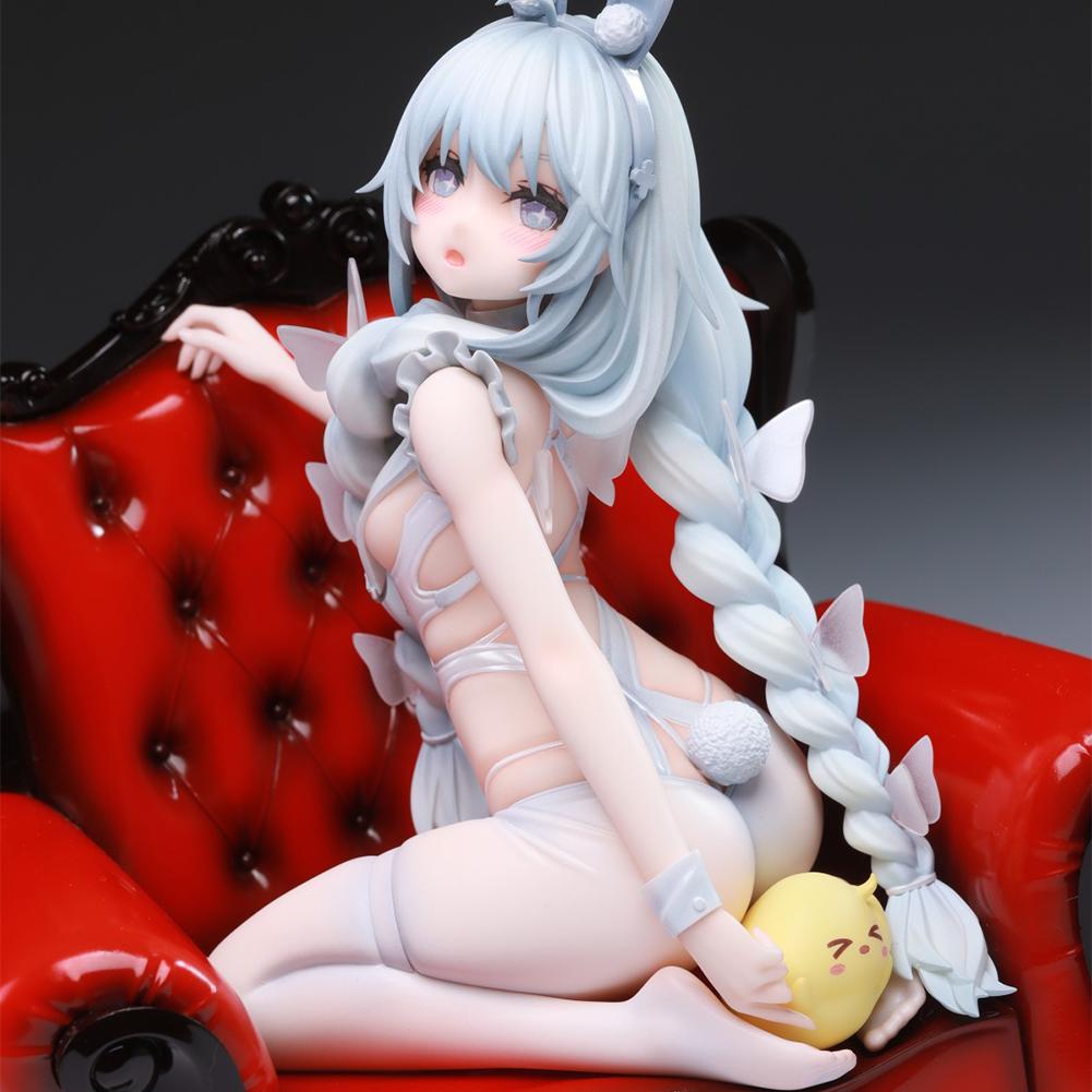 Anime-Figur MNF Le Malin Bunny Sitzende Haltung Action-Figur MNF Le malin Figur PVC-Modell Spielzeug Sammlerstück für Erwachsene Statue Geschenk