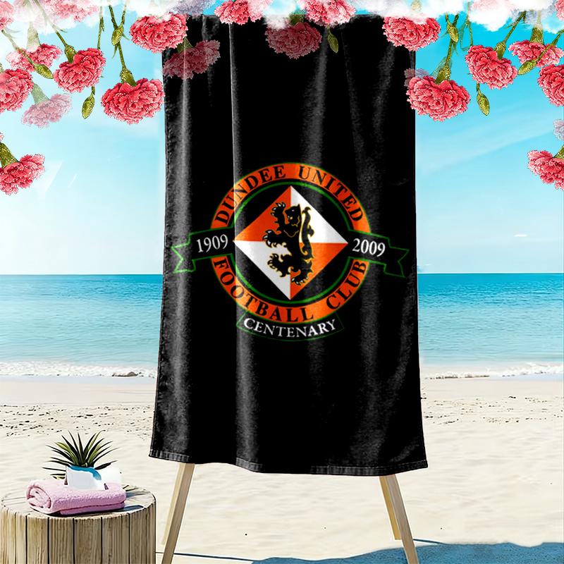 Dundee Fc Print Beach Towel Large Soft Quick Dry Towel For Beach Camping Swimming