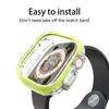 TPU+PC Hülle Für Apple Watch Ultra 2 49mm Serie 9 8 7 6 SE 5 4 45mm 41mm Stoßfänger Rahmen Schutz Hülle Für iwatch 9 6 5 4 se 44mm