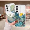 Phone Cover Case for Samsung Galaxy A57 A34 A35 A36 A37 A56 A26 A24 A52 A54 A15 A52 A17 A25 A51 A14 A16 A55 A31 A23 Mountain Art