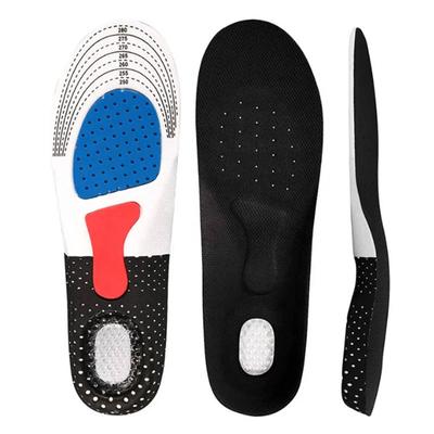 Orthopedic Insoles for Man Women Memory Foam Cushion Gel Insole Silicone Arch Support Pads Sport Shoe Pad Soft Running Insert