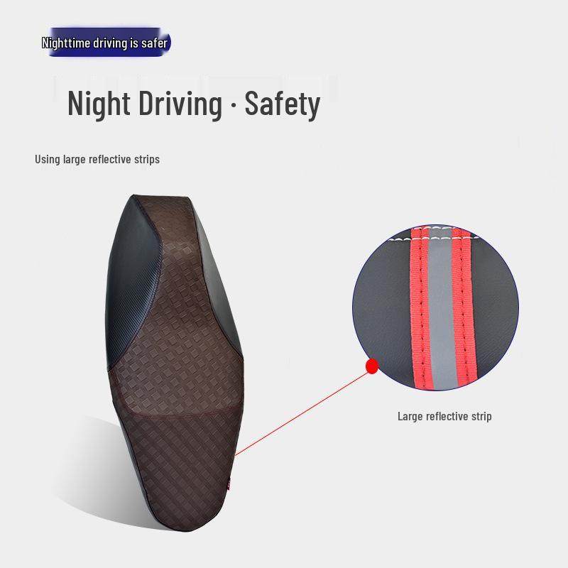 Waterproof, Anti-Slip Seat Cover for Honda PCX160 - Sun Protection and Motorcycle Seat Modification Accessory PCX160