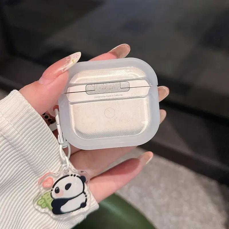 Chinese Style Panda AirPods 1 Protective Case Pro1 Wireless Bluetooth 1/1 Generation Earphone Case Panda Pendant