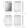 Double Sided Chopping Board Stainless Steel Chopping Block Durable Cutting Board  Kitchen Supplies
