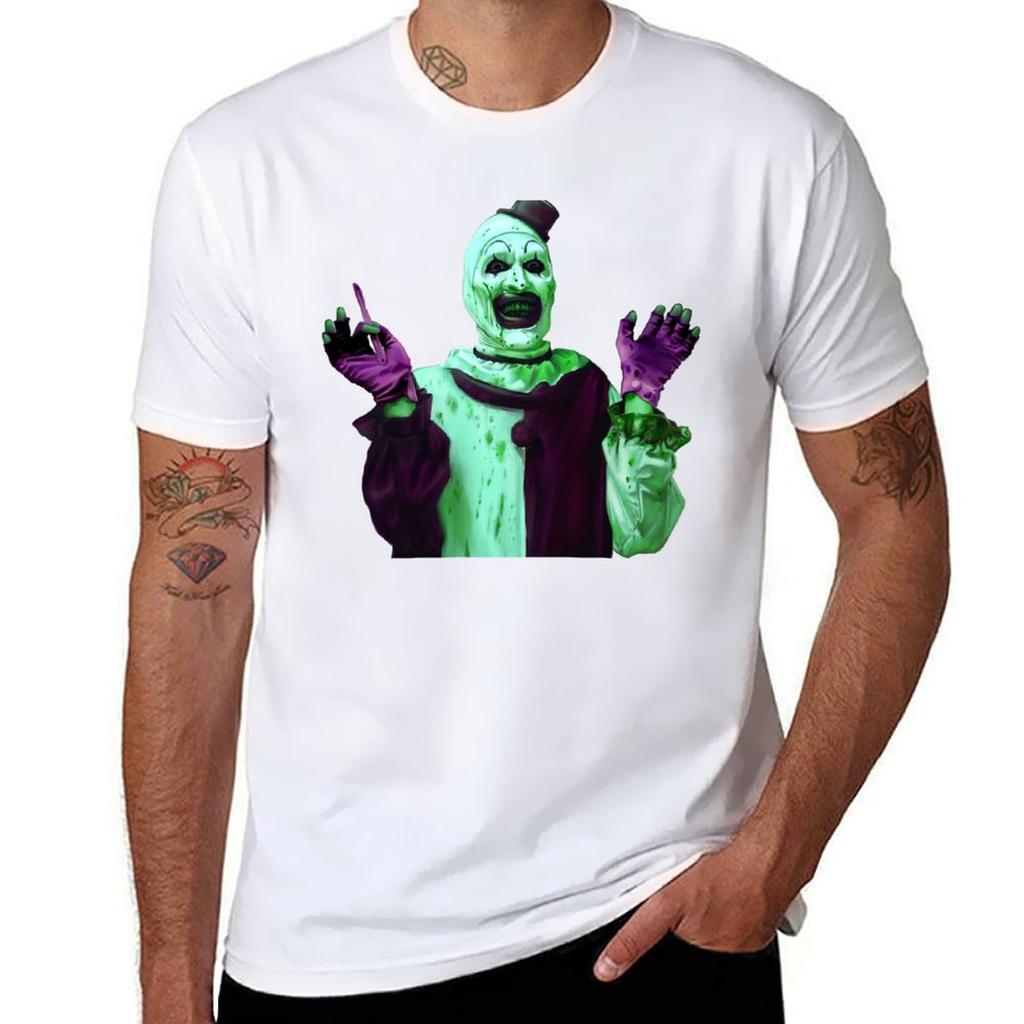 Art the Clown TShirt Regular Fit Plain Tee Shirt TShirt