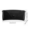 Solid Color Leather Glasses Box Sunglasses Myopia Glasses Storage Boxes Fashionable Pressure Resistant Glasses Box