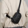 Versatile PU Leather Chest Bag - Professional Chest Sling for Work, Travel & Outdoor Activities (Fits Phone & Essentials)