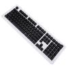 108 Key German Keyboard Keycaps Minimalist Mechanical Keyboard Translucent Keycaps for 61 64 68 84 87 96 98 100 104 108 Keyboards