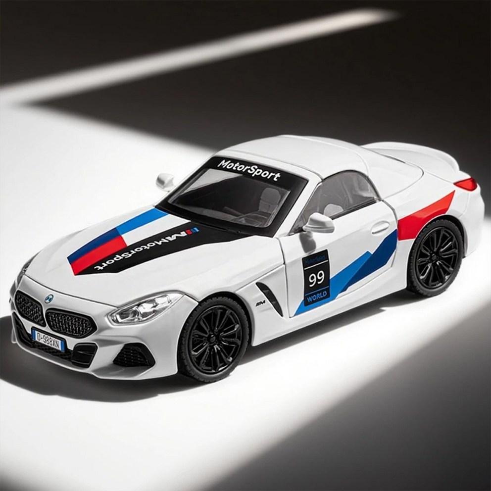 BMW Z4 1:22 Skala Druckgusslegierung Sport-Cabriolet-Modellauto & Sammlerfigur - Schwarz